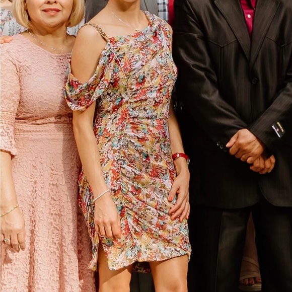 Vintage Cathy Malandrino silk dress - Picture 6 of 14